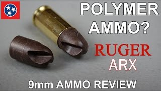 9MM RUGER POLYCASE ARX AMMO REVIEW [upl. by Latrina249]