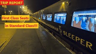 Caledonian Sleeper NEW Seated Coach Review Mk 5 Coaches [upl. by Alano314]