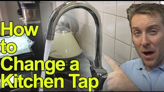 HOW TO CHANGE YOUR KITCHEN TAP  Monobloc Mixer  Plumbing Tips [upl. by Aneda]