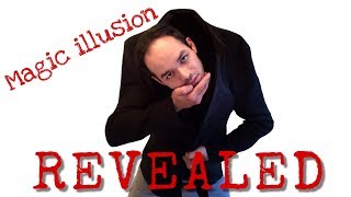 Head drop illusion trick REVEALED  How to [upl. by Jayme444]