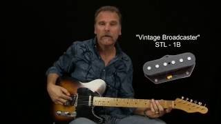 Seymour Duncan Broadcaster amp Vintage 54 Pickup Review [upl. by Nahgiem306]