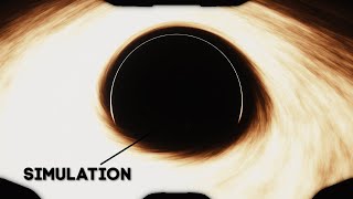 Falling Into a Massive Black Hole Simulation [upl. by Alyar851]