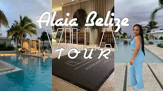 Alaia Belize  Villa Tour  Morenike Ayanna [upl. by Aihsal]