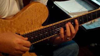 Holdsworthian Legato Guitar Lesson with Marshall Harrison part I [upl. by Aikemat]