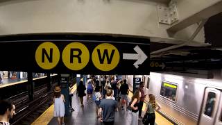 ⁴ᴷ The Busiest NYC Subway Station Times Square–42nd StreetPort Authority Bus Terminal [upl. by Akiam]