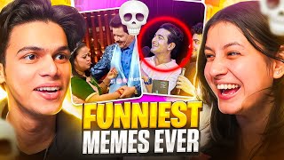 Funniest meme review ever  DANK memes  funny meme review with Kanika😂 [upl. by Ennaeerb]