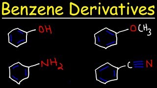 Naming Benzene Ring Derivatives  Aromatic Compounds [upl. by Dajma622]