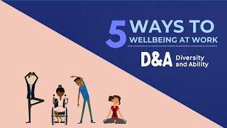 5 Ways to Wellbeing in the Workplace [upl. by Adelle952]