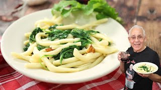 Pasta Garlic and Oil with Arugula [upl. by Aitercul889]