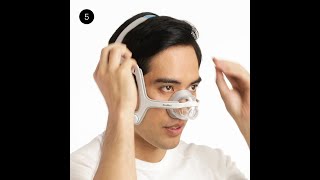 ResMed AirTouch N20 Fitting your nasal CPAP mask [upl. by Aneehsram]