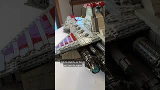 My completed LEGO STAR WARS™ VenatorClass Republic Attack Cruiser [upl. by Tonnie593]