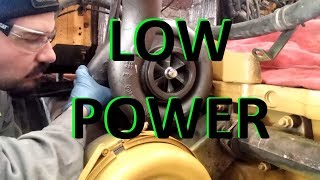 Cat Diesel Engine Low Power Troubleshooting [upl. by Cerveny]