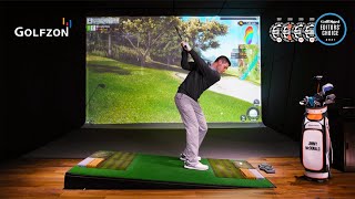 GOLFZON Full Demo 3 Hole Experience  5x Best Simulator Voted by Golf Digest 20172021 [upl. by Eidde11]