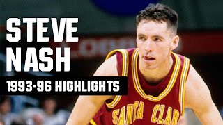 Steve Nash highlights NCAA tournament top plays [upl. by Lawler]