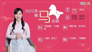 2022年属马的运程 运势超好啊！｜鲍一凡老师说生肖 [upl. by Radke391]