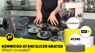 Kenwood AT340 Slicer Shredder Attachment Guide [upl. by Ranjiv]