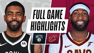 NETS at CAVALIERS  FULL GAME HIGHLIGHTS  January 22 2021 [upl. by Yendahc]