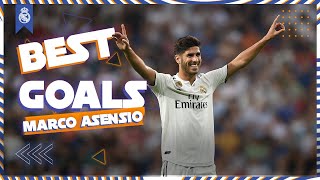 Marco Asensios BEST Real Madrid GOALS [upl. by Nnywg559]