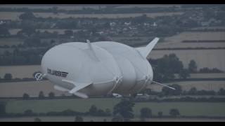 Airlander 10 First Flight [upl. by Atikir529]