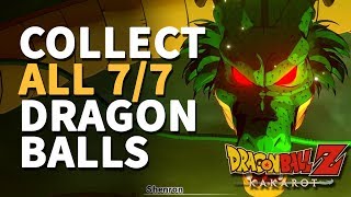 Collect All 7 Dragon Balls Locations Dragon Ball Z Kakarot [upl. by Drucill]