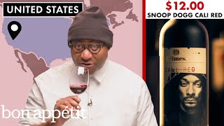 Sommelier Tries 20 Red Wines Under 15  World of Wine  Bon Appétit [upl. by Clea]