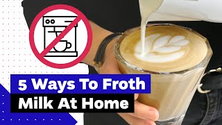 How To Froth Milk At Home Best Milk Frothers Review [upl. by Ibur]