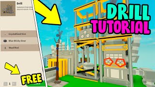 How to use the DRILL in Roblox Islands [upl. by Inol]