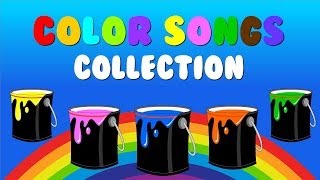 quotColor Songs Collection Vol 1quot  Learn Colors Sing Colors Nursery Rhymes [upl. by Eiliah579]