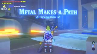 BotW155a  Metal Makes A Path Shrine Made Easy  Moa Keet Shrine [upl. by Secor]