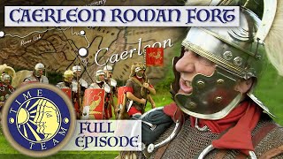 Caerleon Roman Legion Fort In Wales  Time Team [upl. by Ytinav]