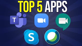 Top 5 Video Conferencing Apps Explained in One Video [upl. by Nonnah94]