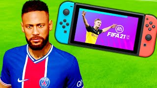 FIFA 21 Career Mode but on NINTENDO SWITCH😭 [upl. by Uile]