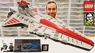 LEGO Star Wars UCS VENATOR Detailed Review [upl. by Mourant169]