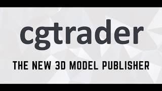 How To Upload A Model To CGTrader [upl. by Ettenuahs]