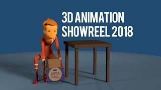 3D Animation Showreel 2018 [upl. by Yeclek]