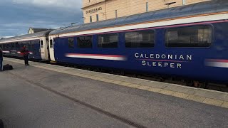 Caledonian Sleeper Seated Coach Review [upl. by Enala207]