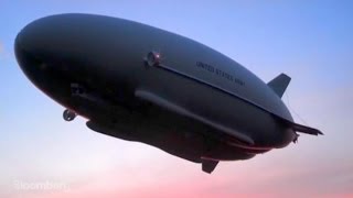 Worlds Largest Flying Machine The 40M Airlander [upl. by Aivon]