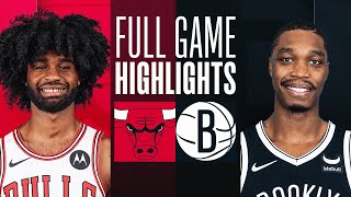 BULLS at NETS  FULL GAME HIGHLIGHTS  November 26 2023 [upl. by Mattox807]