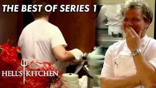 The Absolute FUNNIEST Moments From Season 1  Hells Kitchen [upl. by Eimat]