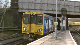 Half an Hour at 216  Birkenhead North Station 1022017  Class 507 508 terminus [upl. by Nyllaf]