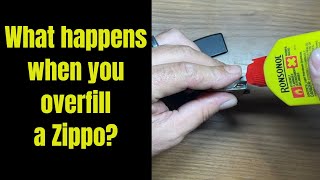 How To Refill A Zippo Lighter  What To Avoid And Why [upl. by Ezechiel]