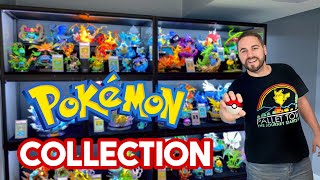 HUGE POKEMON ⛔️ Statue Collection 2021 🔥💧🍀 Room Tour Showcase [upl. by Macknair]