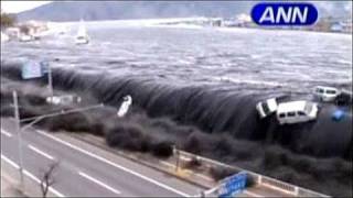 Japón impactantes imágenes del tsunami [upl. by Topliffe906]