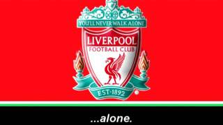 Liverpool FC Anthem Lyrics  Himno de Liverpool Letra [upl. by Korb318]