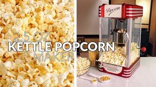 RKP630  Retro 25 oz Kettle Popcorn Maker [upl. by Raveaux]