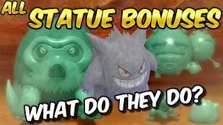 What Do The Grand Underground Statues Do All Statue Bonuses EXPLAINED [upl. by Aynas441]