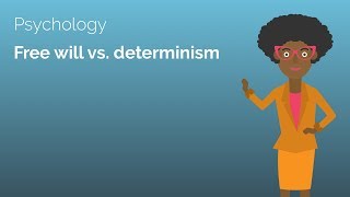 Free Will versus Determinism  Psychology Alevel Revision Video  Study Rocket [upl. by Aan]