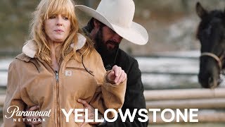 Walker Shows Beth How to Ride ‘Em Out Feat Ryan Bingham  Yellowstone  Paramount Network [upl. by Rida]