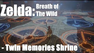 Zelda Breath of The Wild  Twin Memories Shrine [upl. by Rriocard]