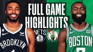 NETS at CELTICS  FULL GAME HIGHLIGHTS  March 3 2023 [upl. by Narej]